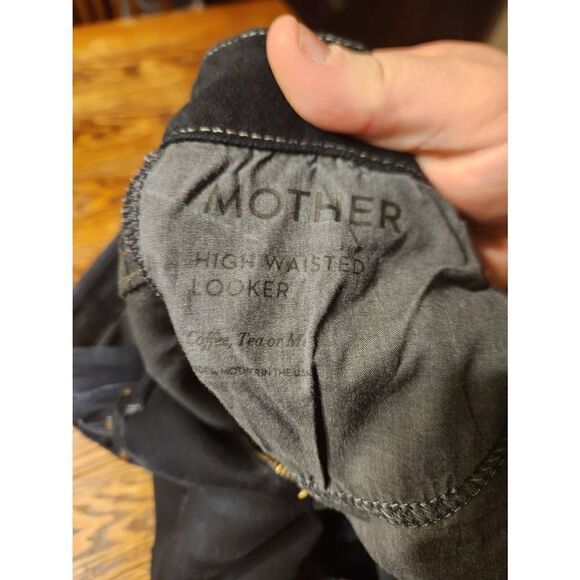 Mother high waisted looker coffee tea or me sz 24 - Picture 3 of 5